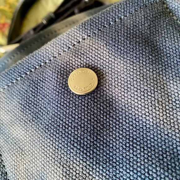 Coach Cargo Tote Bag - Tie Dye Cotton Bag - Picture 9 of 14